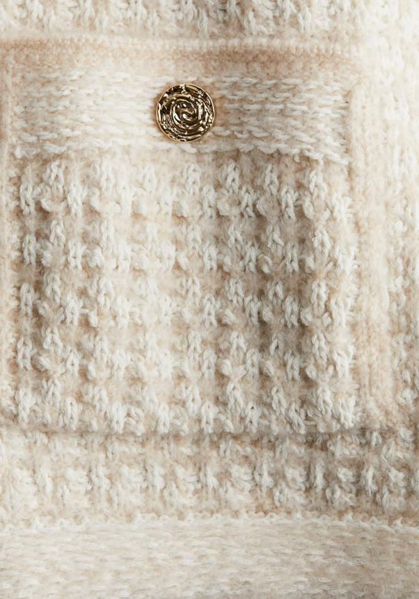 H&M - POINTELLE-KNIT SWEATER