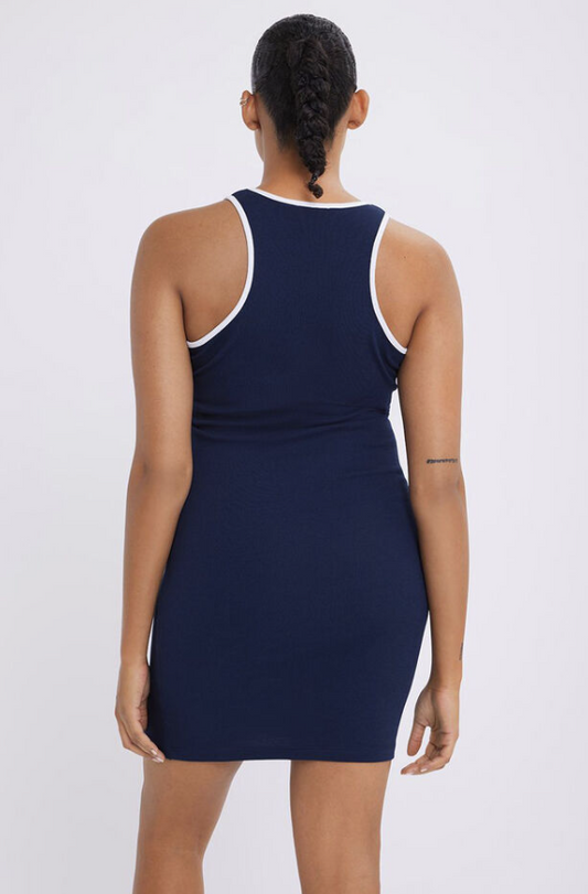 ENALLY SL CONTRAST DRESS 5314