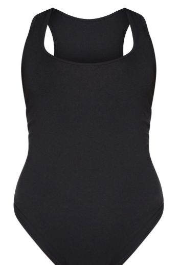 Essential Black & White Racer Back Bodysuit 2 Pack