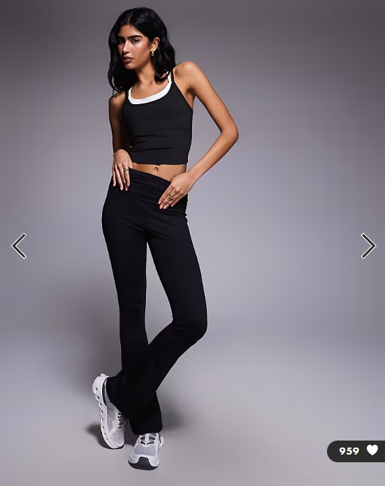 4505 soft touch double layer strappy tank with removable padding in black and white