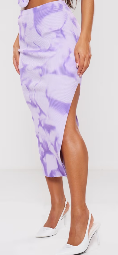 Prettylittlething Column Maxi Skirt with Slit