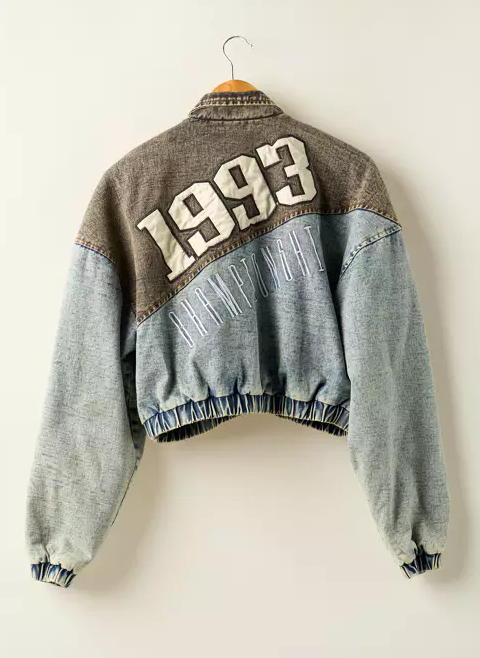Veste casual poches blue