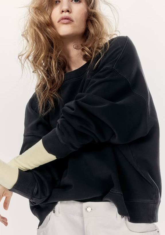 H&M - SWEATSHIRT WITH TEXT MOTIF