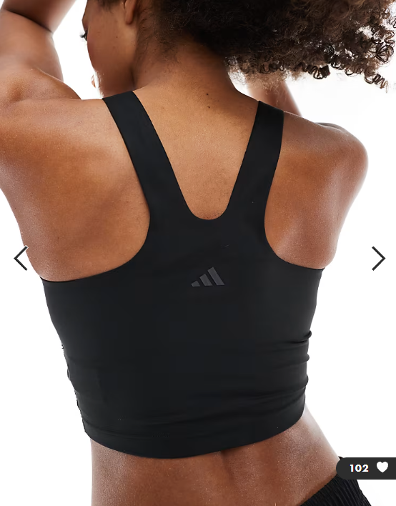 Adidas Training All Me tank top in black