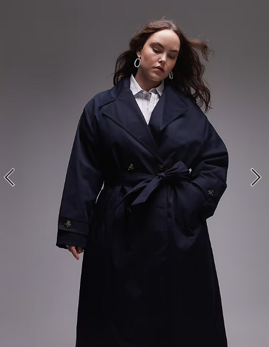 Mango Curve - Trench-coat - Noir