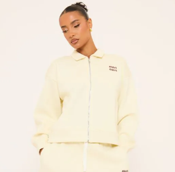 Sleeveless Button Up Top In Cream Rib