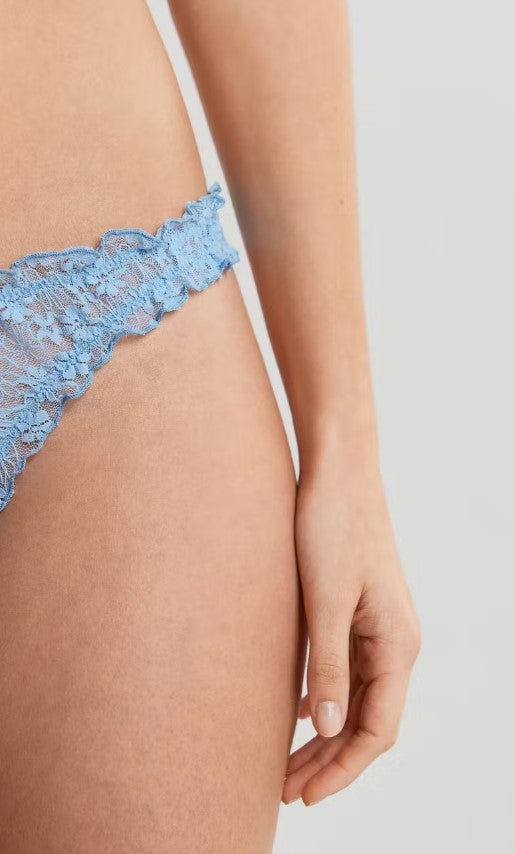 Eva lace string - blue