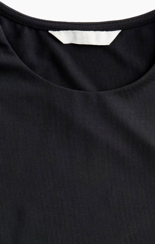 H&M JERSEY TOP