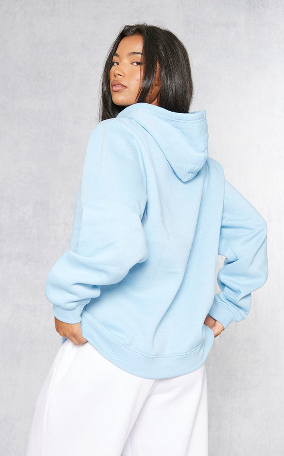 Baby Blue Oversized Sweat Hoodie