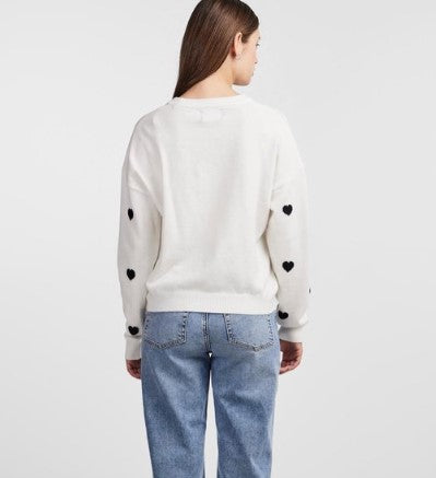 Pieces - Pieces Trui Pcanita Ls O-neck Knit Pullover D2d.