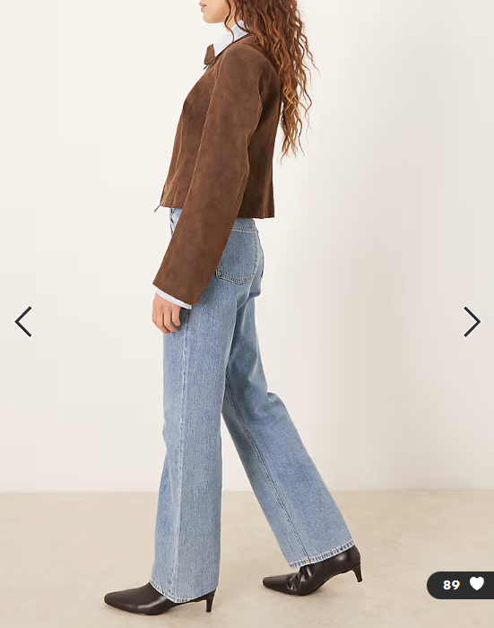 JJXX Seville loose jeans in light blue
