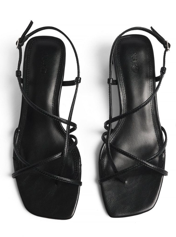 Na-kd Strappy Block Heels