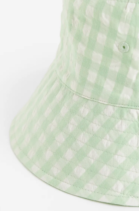 Cotton Bucket Hat Green