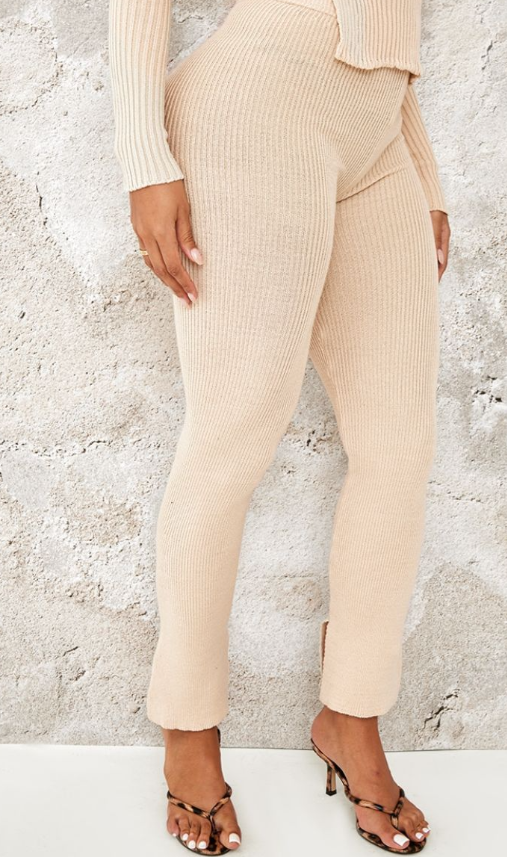 Shape Stone Knitted Leggings
