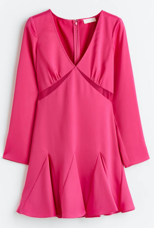 H&M - Satin Crepe Dress