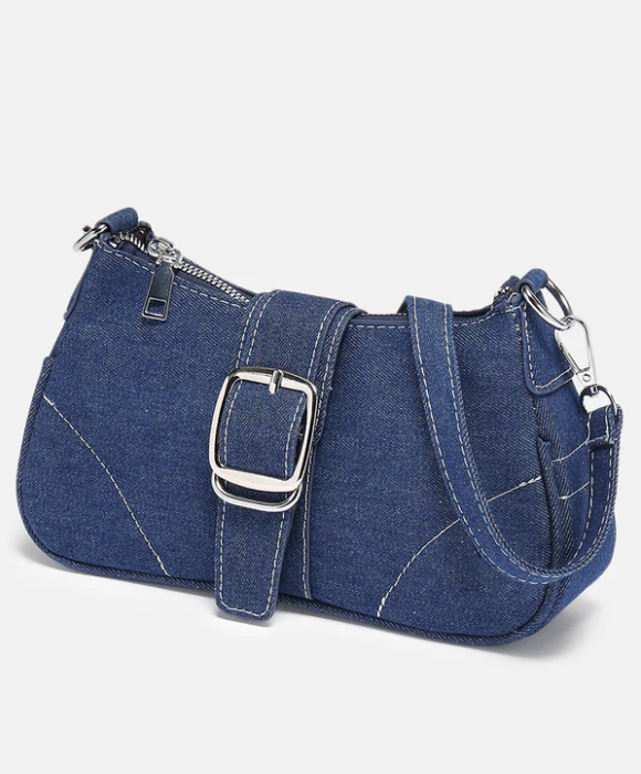 Boohoo Madison Handbag - Denim