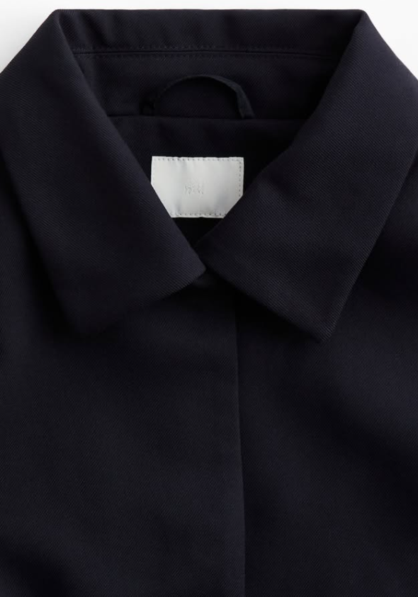 H&M - Collared Jacket - Navy