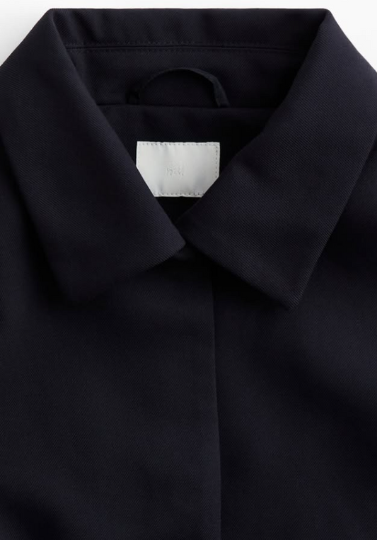 H&M - Collared Jacket - Navy