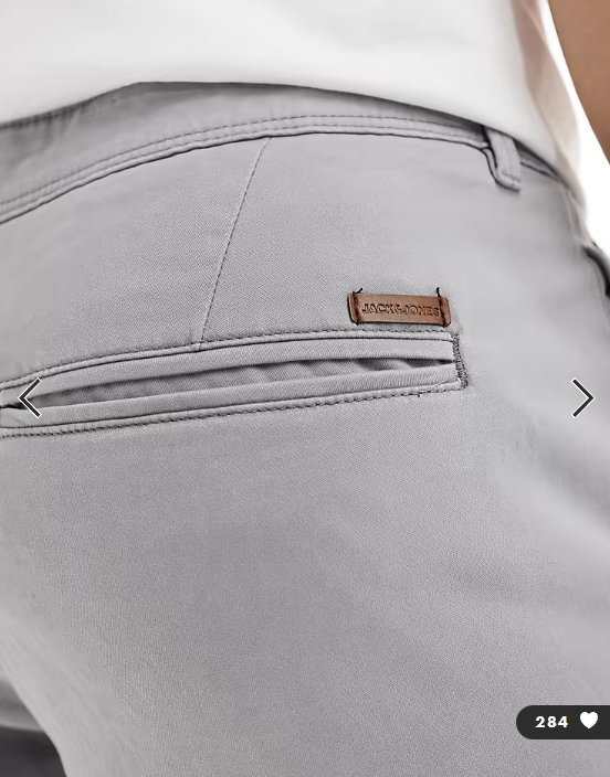 Jack & Jones - chino in slim fit - grey