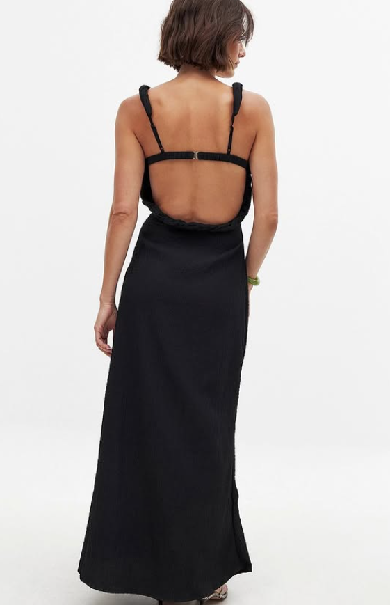 NA-KD TWIST STRAP OPEN BACK - Maxi dress