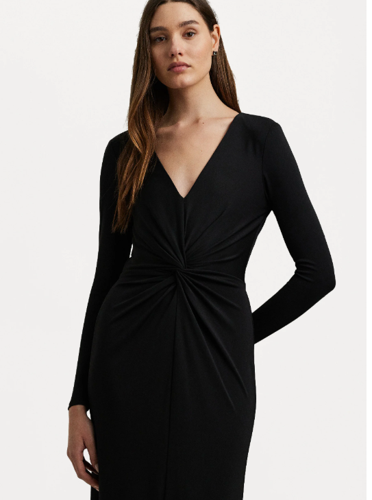 Lauren Ralph Lauren - TWIST FRONT STRETCH JERSEY GOWN