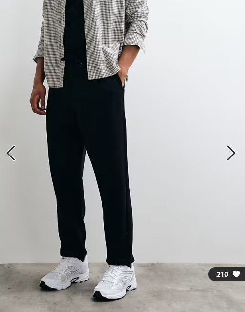ASOS DESIGN essentials relaxed jogger in black