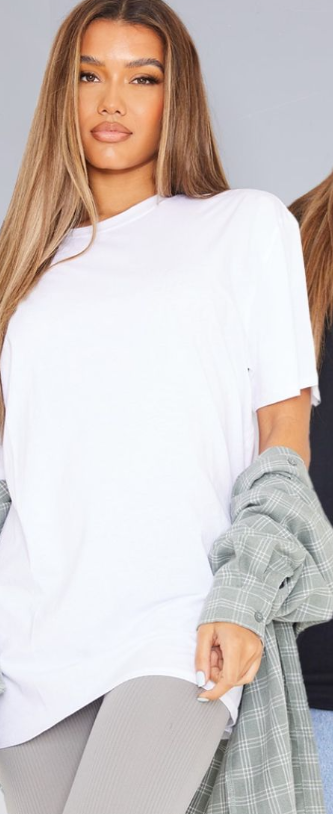 Organic White Oversized T-Shirt