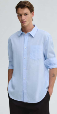 H&M - Regular-Fit Linen Blend Shirt