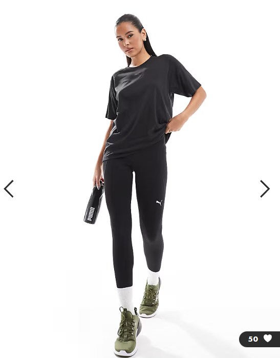 PUMA Evolve Training t-shirt in black