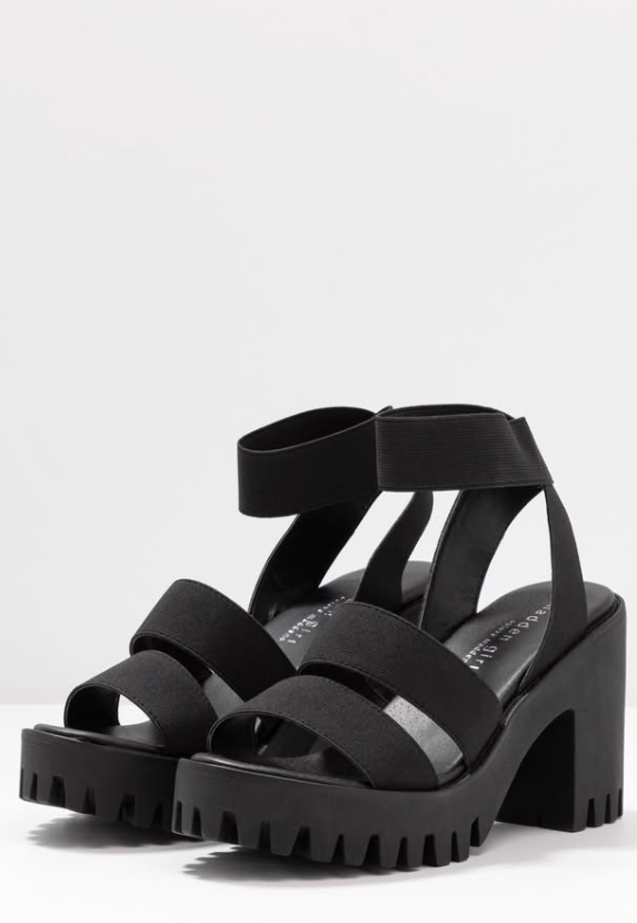 Madden Girl Women’s Ankle-Strap Heeled Sandal