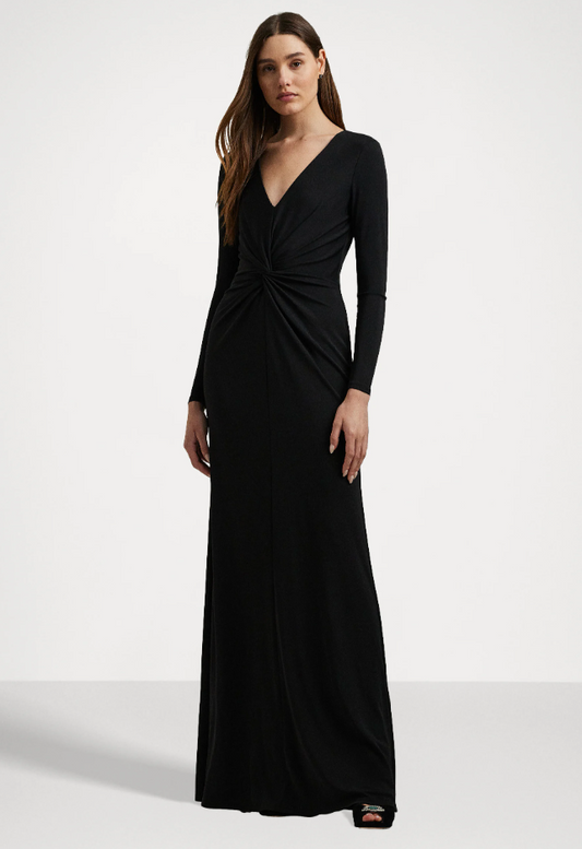 Lauren Ralph Lauren - TWIST FRONT STRETCH JERSEY GOWN
