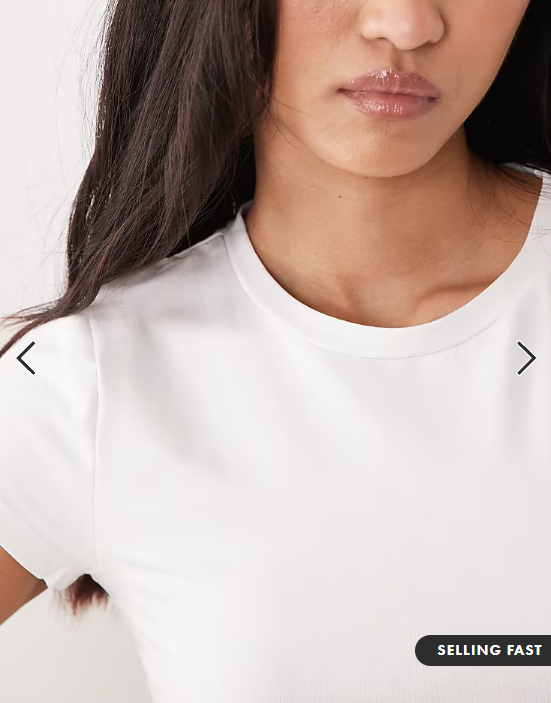 Cotton On all day crew tee in white