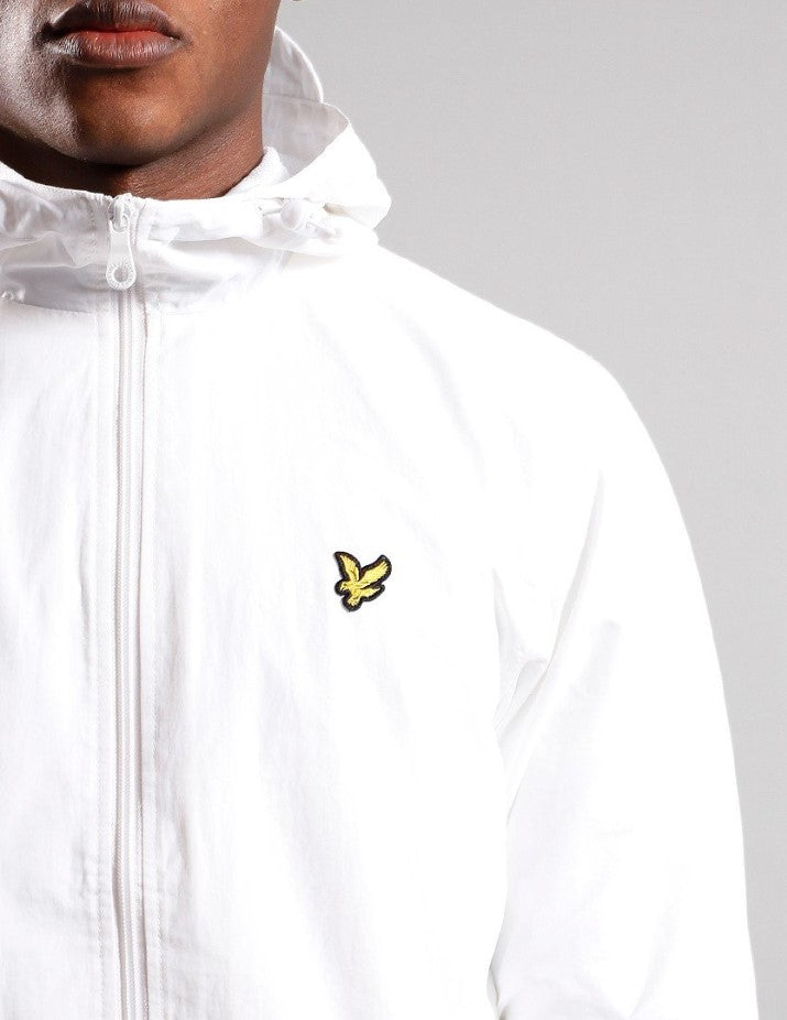 Lyle & Scott Hooded Jacket White.