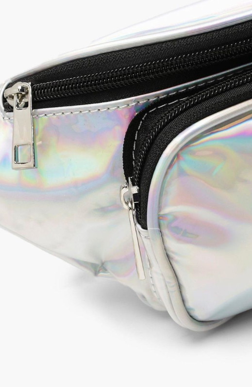 Boohoo - Holographic Front Pocket Bumbag