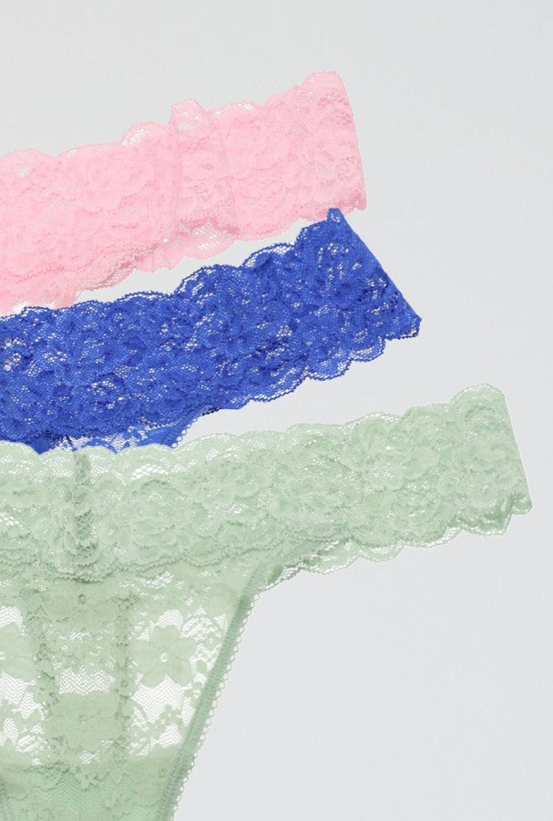 Panties, 3pack - Multi Green