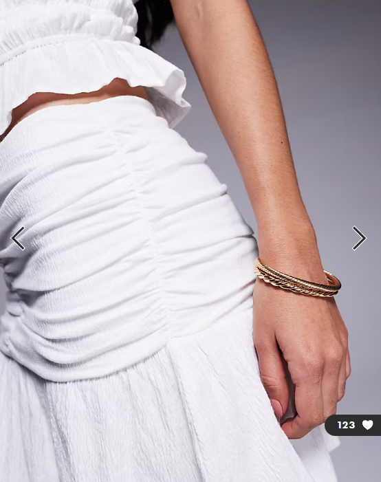 ASOS DESIGN cotton crinkle ruffle mini skirt in white