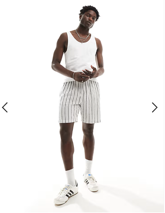 ASOS DESIGN essentials muscle fit vest in white