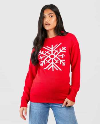 Boohoo - Maternity Christmas Sweater