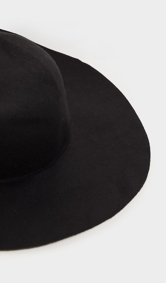 Black Floppy Hat