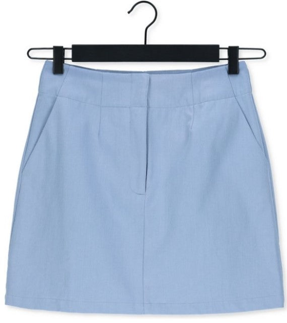 Another Label - Fabienne Denim Skirt Rokken Dames - Lichtblauw - Maat XS