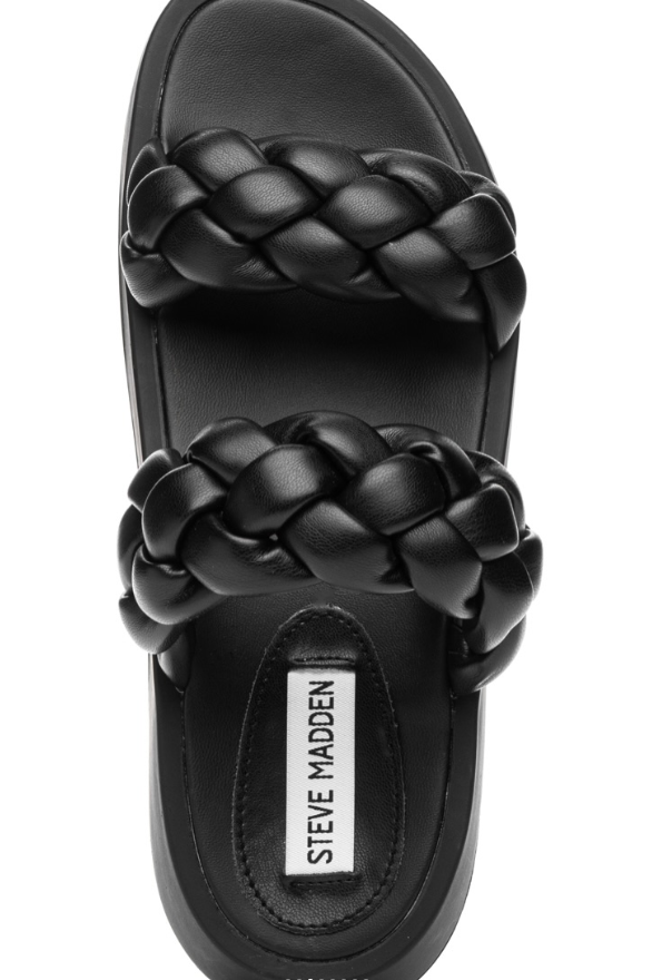 STEVE MADDEN - HILLARY SANDAL BLACK # 97-87701