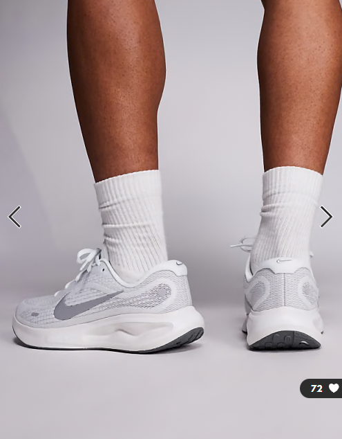 Nike Running Journey Run trainers in grey