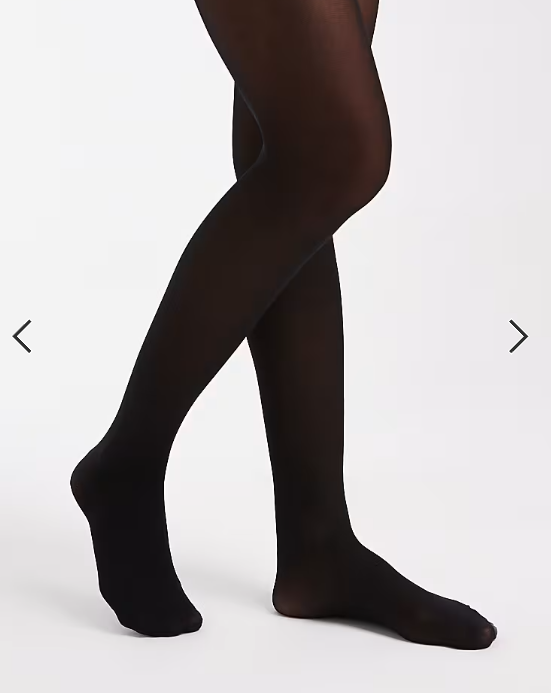 Vero Moda 40 denier shaping tights in black