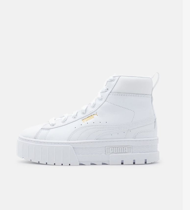 Puma MAYZE MID - High-top trainers - white