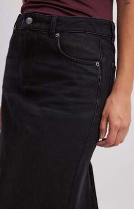 Na-kd Back Detail Maxi Skirt