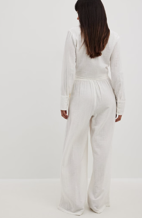 Regular Pants in White