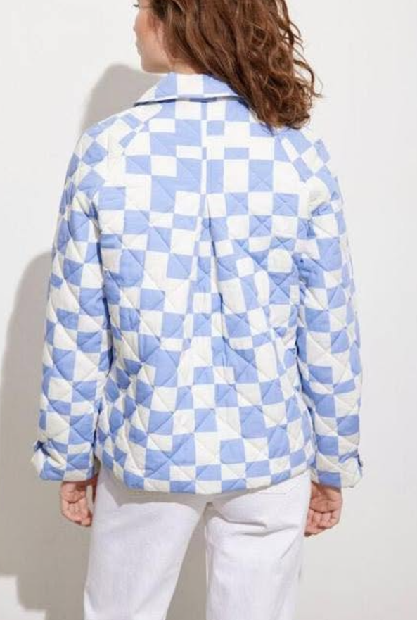 Envii - Encamellia Jacket - Checked Blue