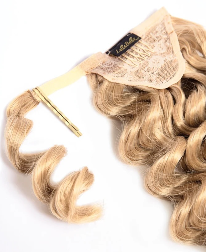 LULLABELLZ MIDI GRANDE CURLY CORKSCREW 20INCH WRAPAROUND PONY