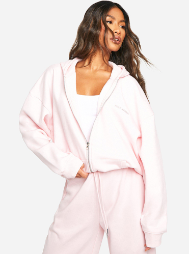 Boohoo - Dsgn Studio Embroidered Oversized Jacket