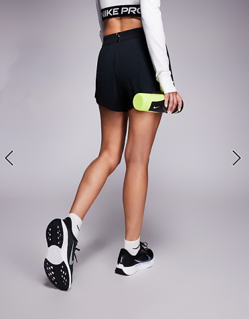 Nike Running Pegasus Plus trainers in black and white
